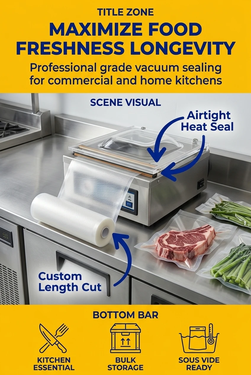 High-resolution texture of embossed vacuum sealer bags prismatic surface under studio lighting