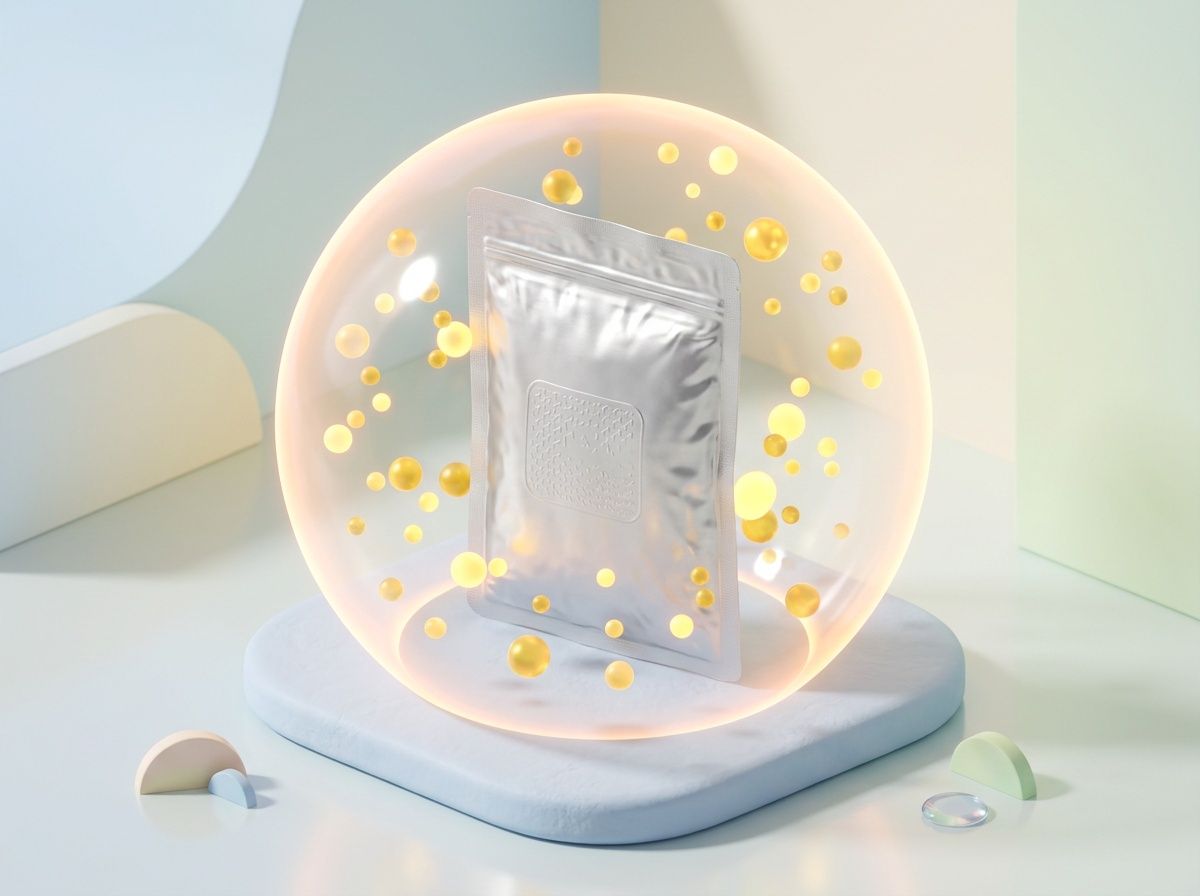 3D render of aroma barrier pouches technology
